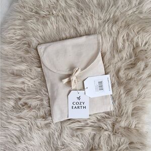 NWT Cozy Earth Linen Bamboo Fitted Crib Sheet